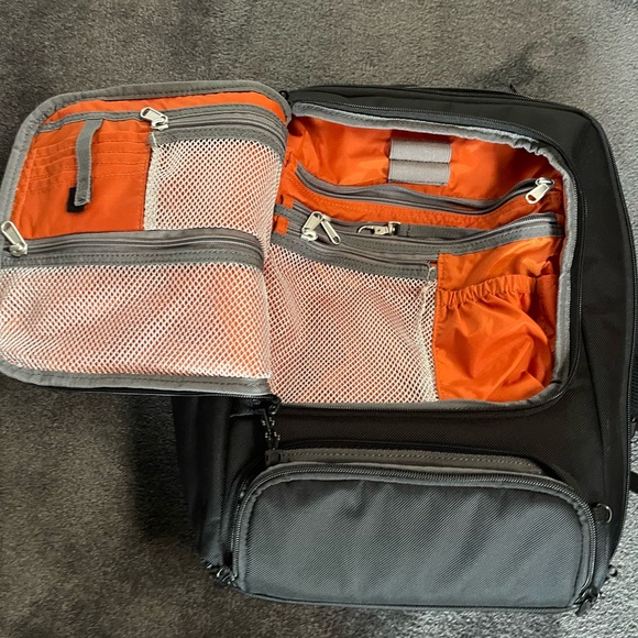 Black Minimalist Backpack with Durable Design - Picture 2 of 5